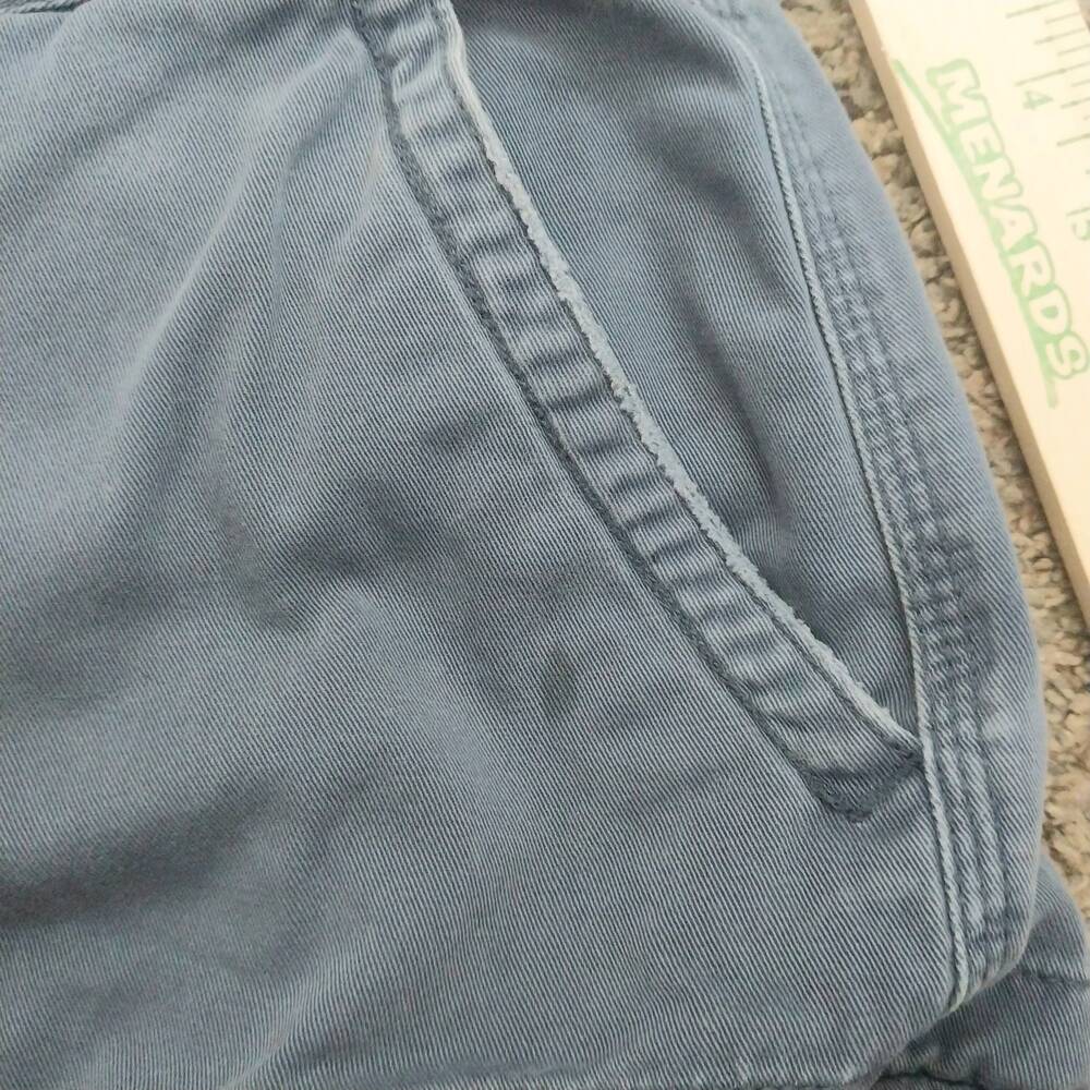 Polo By Ralph Lauren Shorts Mens Size 38 Blue Cargo Button Closure Classic - Picture 5 of 9